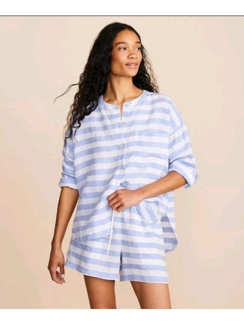 Lou & Grey Striped linen set